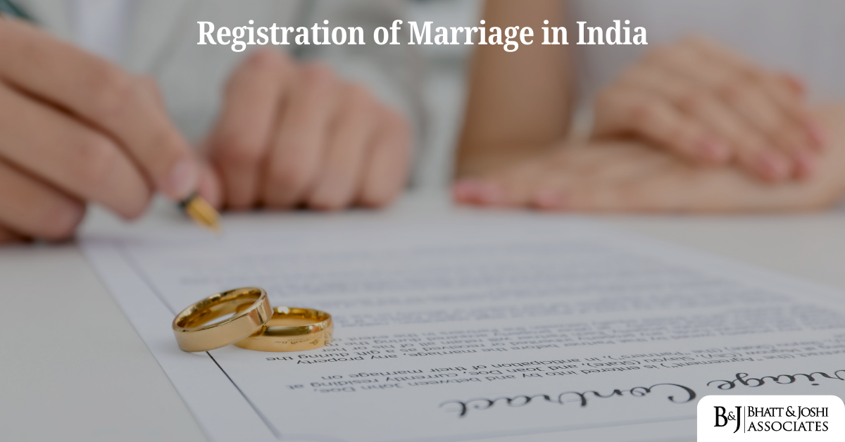 Registration of Marriage in India Legal Framework and Regulatory Compliance