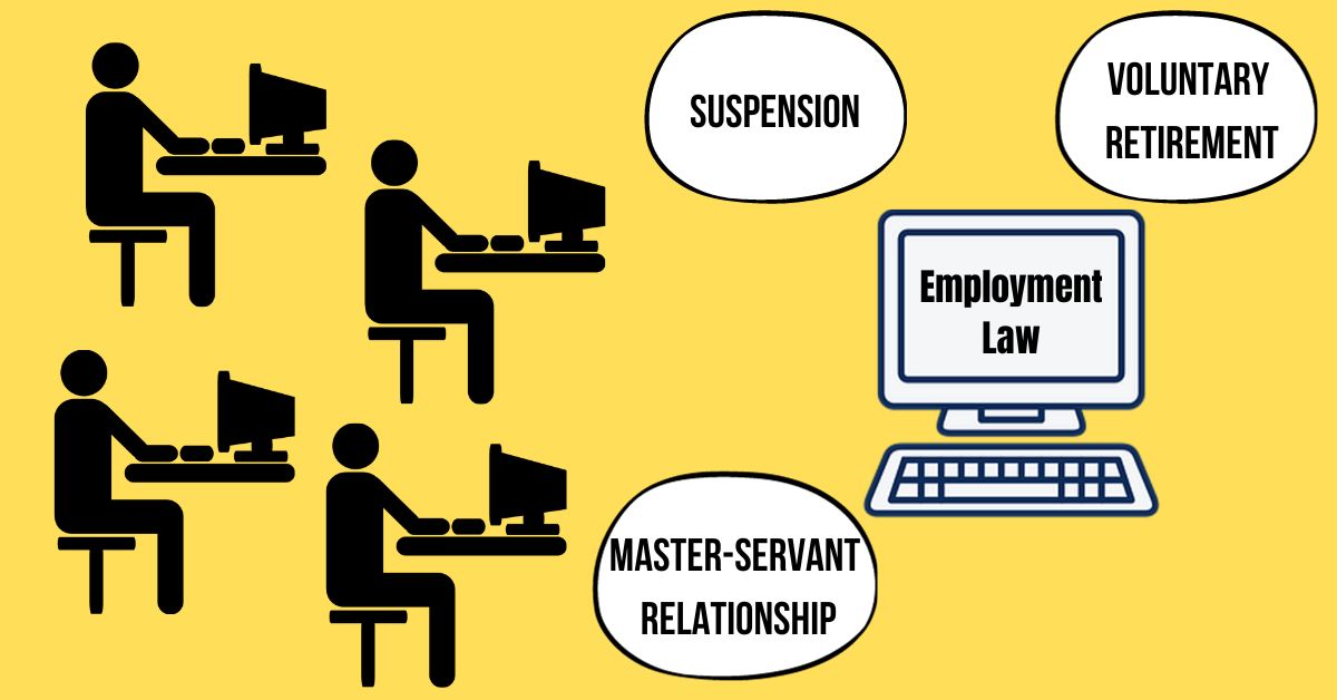 The Intricacies of Employment Law: Suspension, Voluntary Retirement, and Master-Servant Relationship