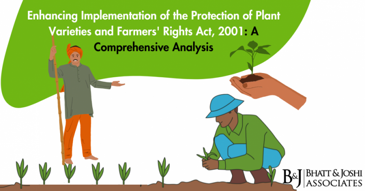 Enhancing Implementation of the Protection of Plant Varieties and Farmers' Rights Act, 2001: A Comprehensive Analysis