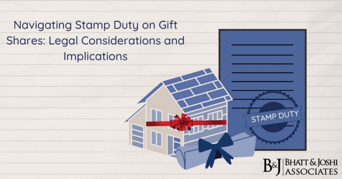 Stamp Duty on Gift Shares: Navigating Legal Considerations and Implications