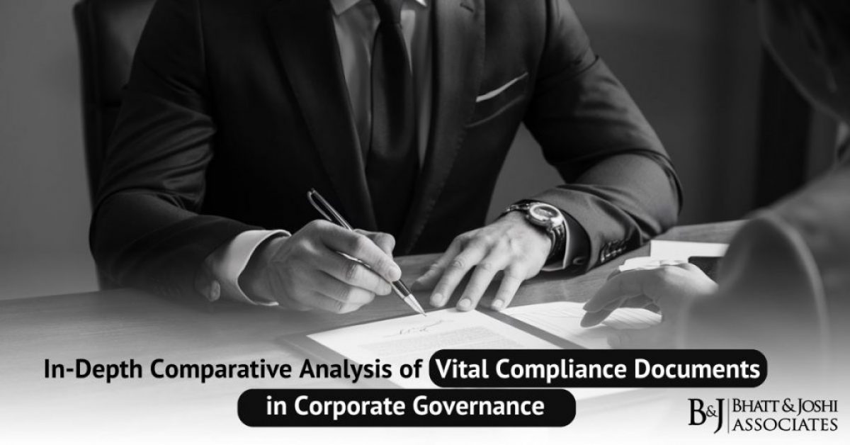 Compliance Documents in Corporate Governance: An In-Depth Comparative Analysis