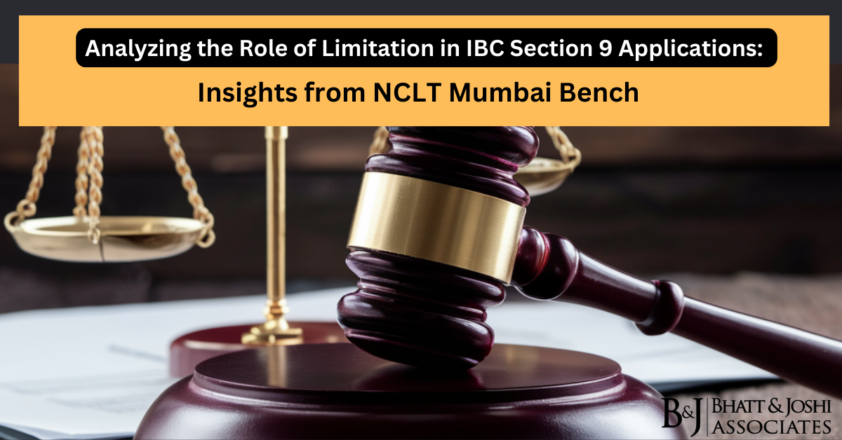 Limitation Period in IBC Proceedings: Analyzing the Role of Limitation ...