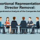 Proportional Representation and Director Removal: A Comprehensive Analysis of the Companies Act, 2013