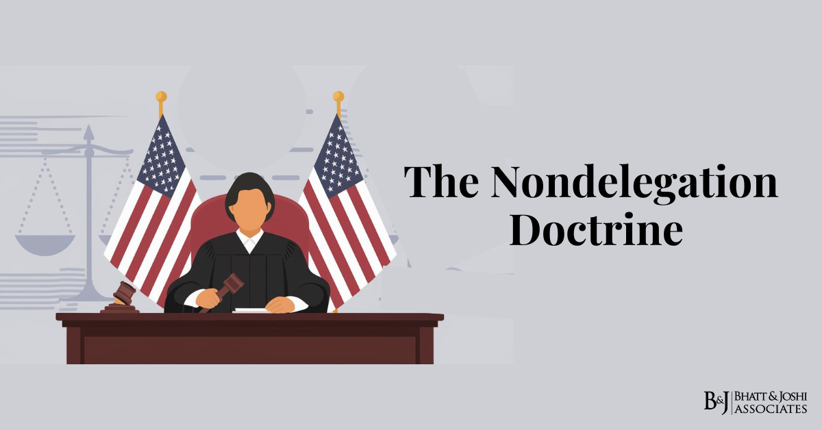 The Nondelegation Doctrine