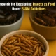 Legal Framework for Regulating Insects as Food Ingredients Under FSSAI Guidelines