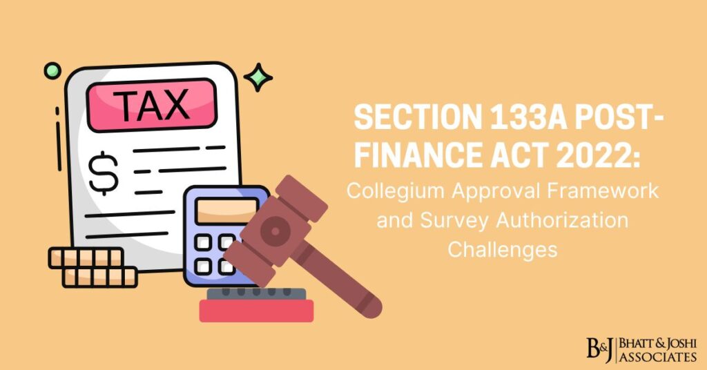 Section 133A Income Tax Act: TDS Survey Powers Post 2022 - Bhatt ...