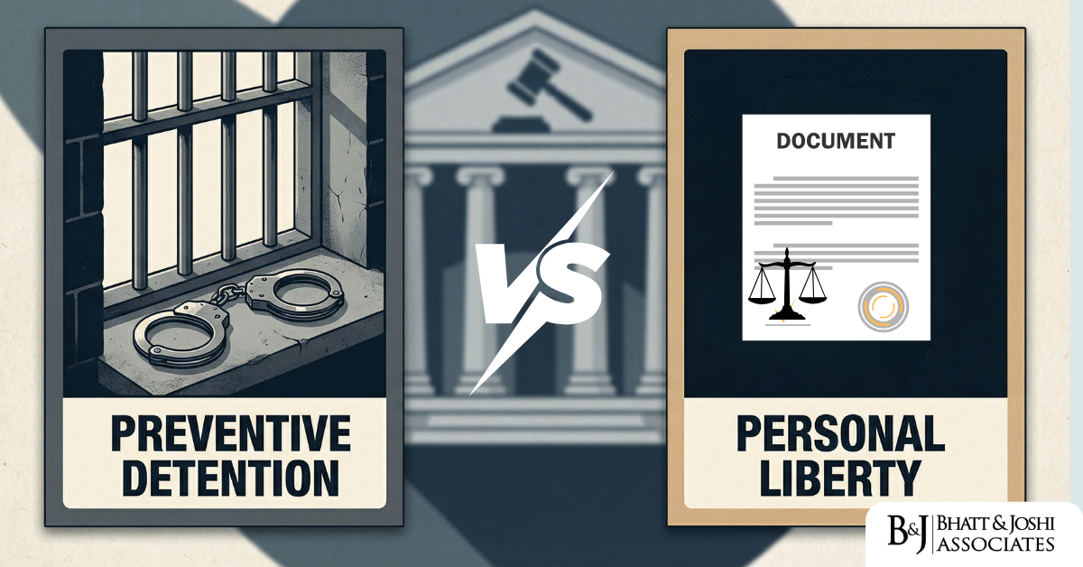 Preventive Detention Laws vs Due Process Guarantees in India A Constitutional Analysis