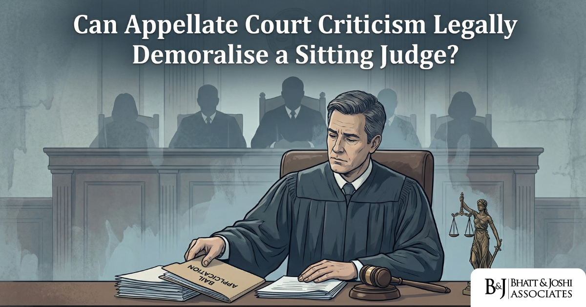 Can Appellate Court Criticism Demoralise Judges Judicial Independence and the Chilling Effect