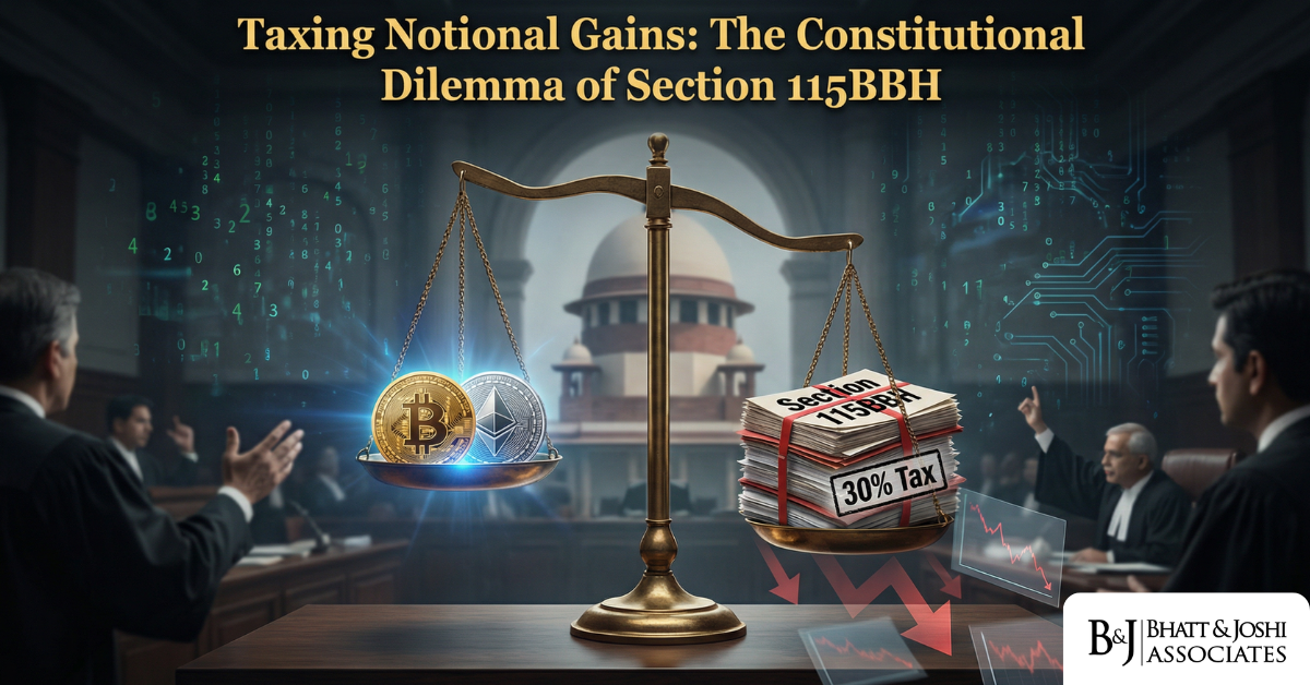 Crypto Losses Under Section 115BBH Why the No-Set-Off Rule Creates an Unconstitutional Tax on Notional Gains
