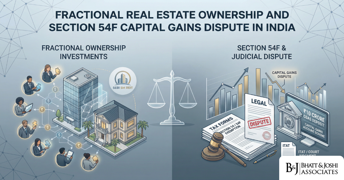 Fractional Ownership of Real Estate and Income Tax How Co-Ownership Platforms Fall Through the Cracks of Section 54 and 54F