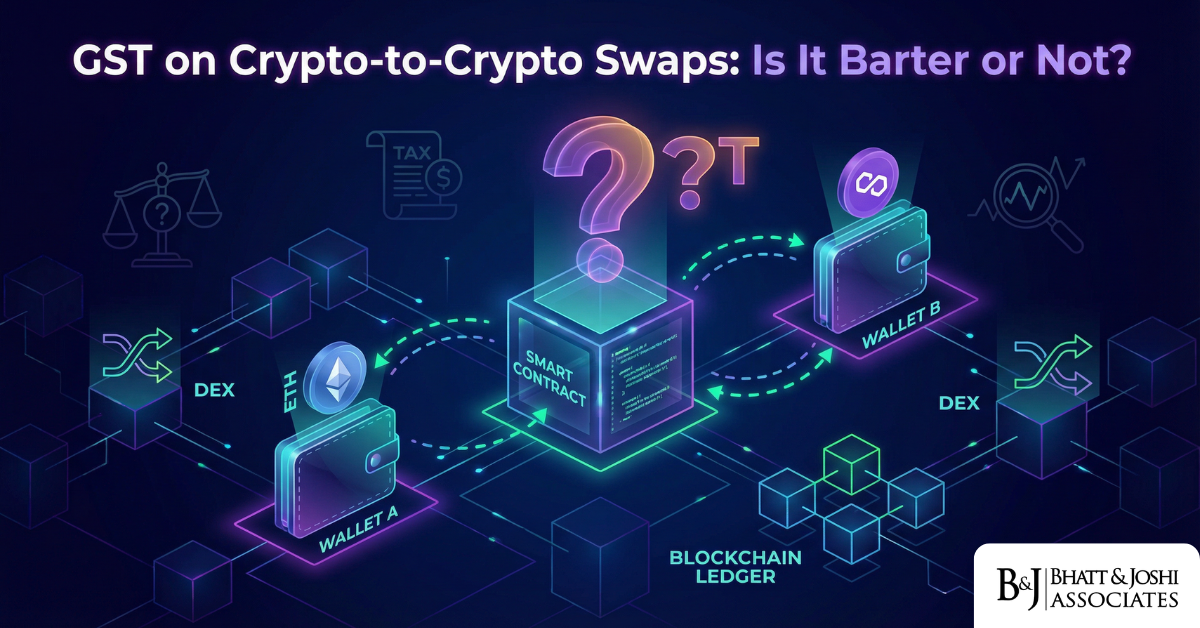 GST on Crypto-to-Crypto Swaps Is It Barter Under Schedule I, or Does Section 7 Even Apply to Decentralized Exchanges