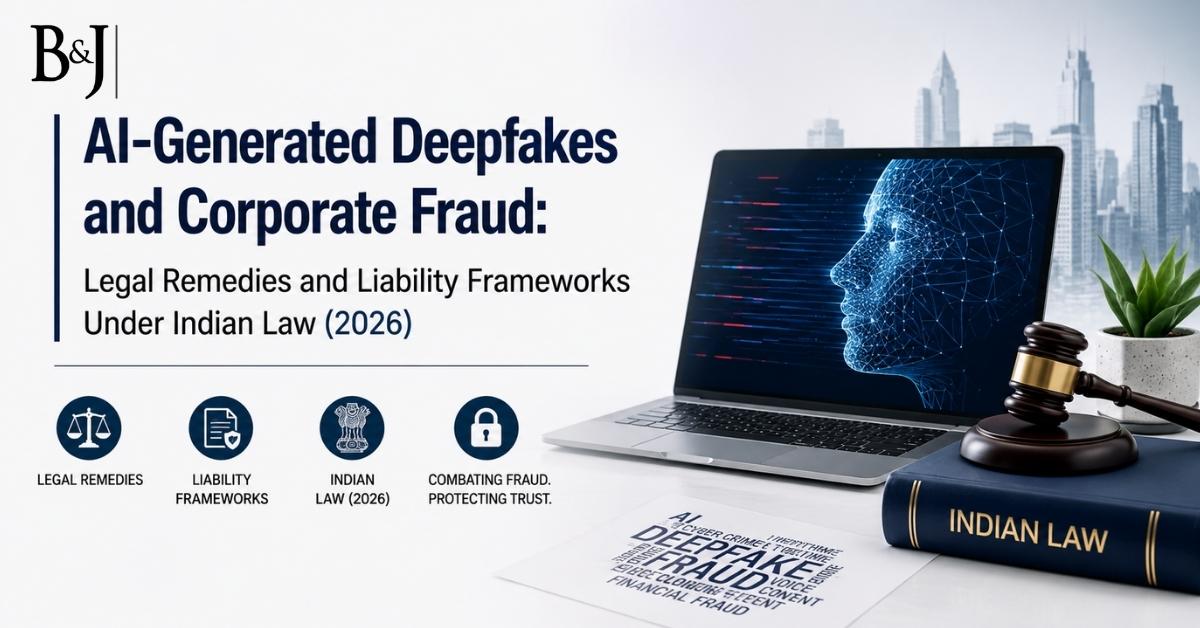 AI-Generated Deepfakes and Corporate Fraud Legal Remedies and Liability Frameworks Under Indian Law (2026)