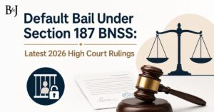Hs Code Chapter Default Bail Under Section 187 BNSS: Latest 2026 High Court Rulings ...