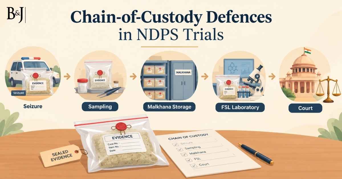 Chain-of-Custody Defences in NDPS Trials