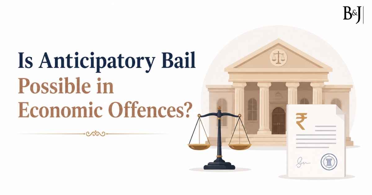 Is Anticipatory Bail Possible in Economic Offences